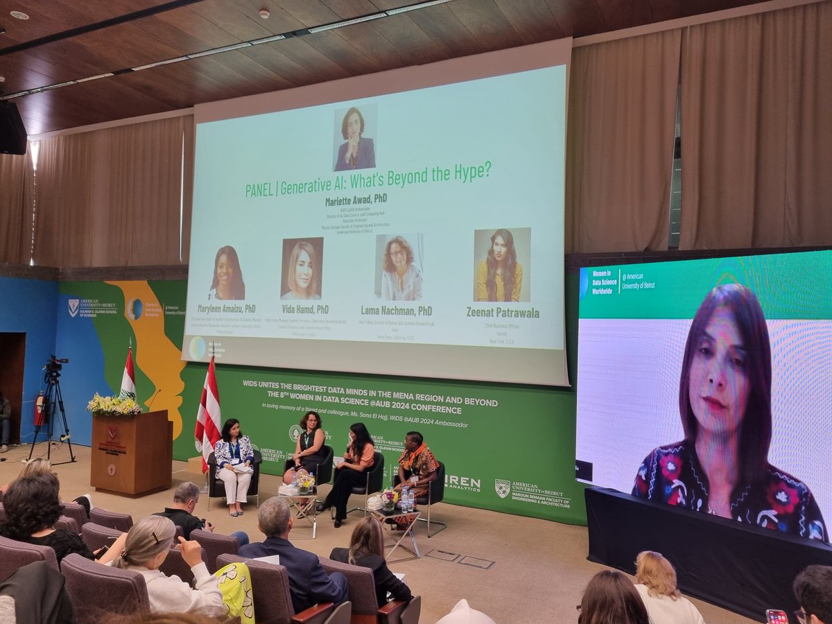 - the ability to scale is enormous.
On data science innovations in different industries.
#wids #ai #procurement #supplychain #wids2024ataub <a href="/AUBOSB/">Suliman S. Olayan School of Business at AUB</a>