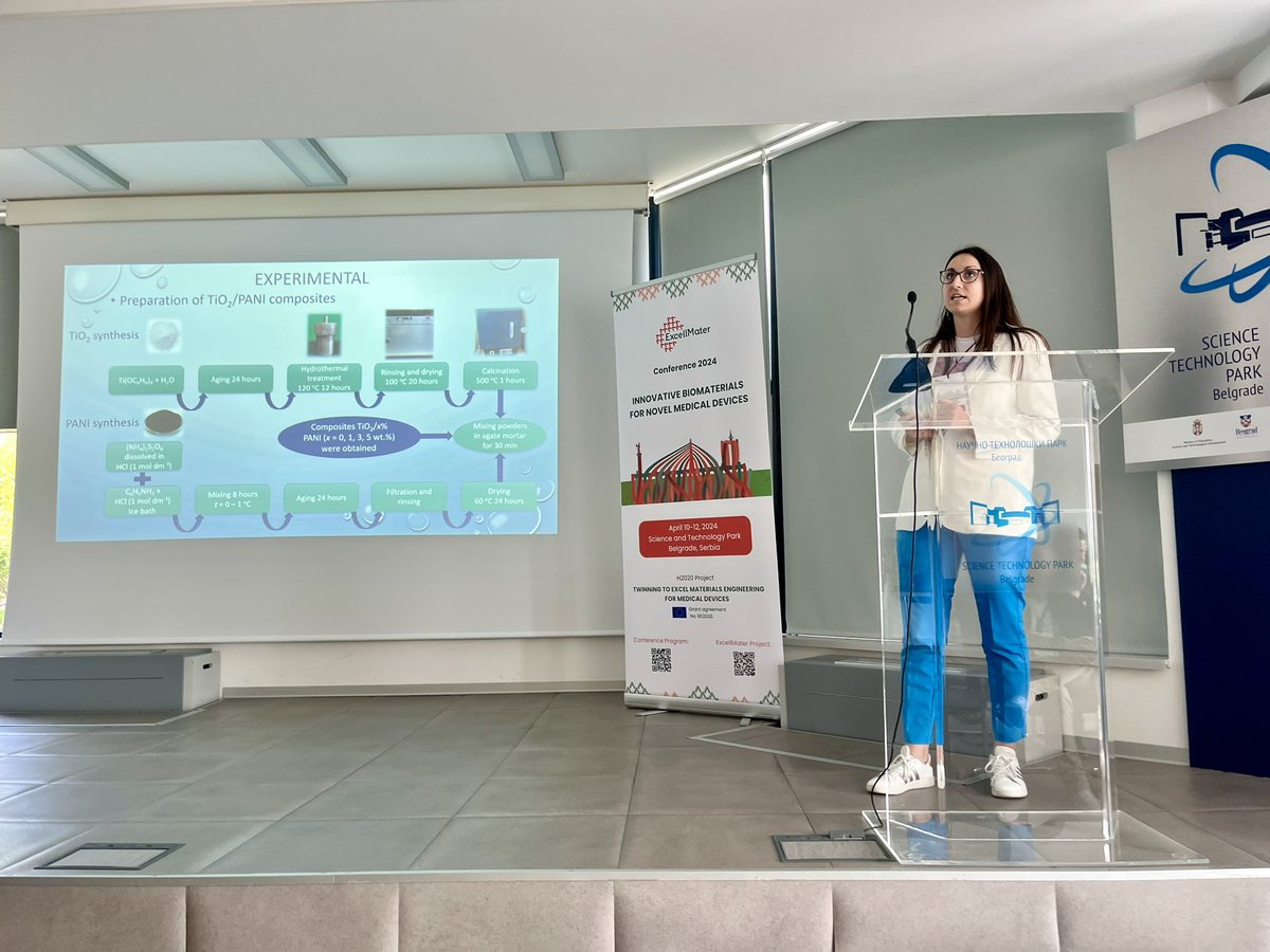 ExcellMater's tweet photo. Exciting highlights from days 2 &amp; 3 at ExcellMater Conference: Exploring polymer gels and composites and bioactive glasses, plus insightful sessions from AIMed &amp; @ThePremurosa. Additionally, rapid-fire presentations showcased results from visits to our partnering institutions! https://t.co/ftmJQMypuh