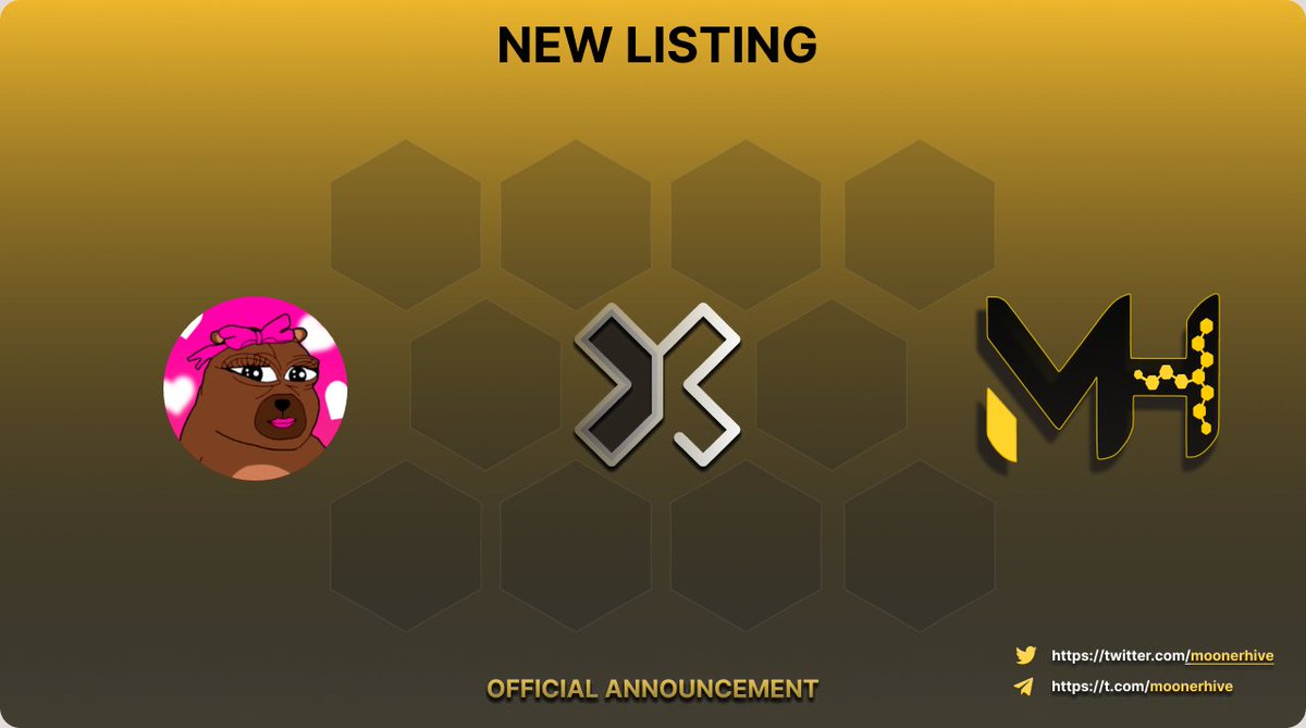 🚀 Exciting News! 🚀 We're thrilled to welcome $BOBA  to Moonerhive! 🎉 visit now to know more about $BOBA . 🌟 #Cryptocurrency #NewToken #MoonerHive Explore more: moonerhive.com/token-details/…