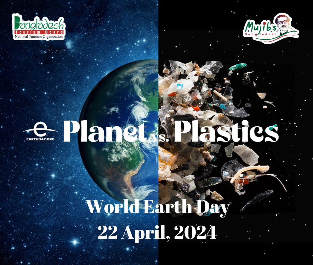 Beautifulbd365's tweet photo. This Earth Day, let's make a change and choose to reduce our plastic waste, especially when traveling! Together, we can make a difference and create a sustainable future for all.

#PlanetvsPlastics #EarthDay2024 #ClimateChange #Awareness #Nature #Tourism #Travel https://t.co/D9G6cE98xD