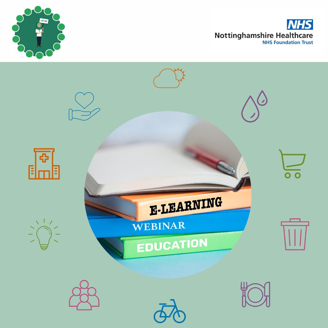 Day 1 Action: An action for all AHPs and AHP Support Workers @NottsHealthcare – Let’s see how many of us can complete the 30 minute e-learning for health session on sustainable healthcare: Environmental Sustainability E-learning this week. #GreenerAHP @Enviro_nottshc