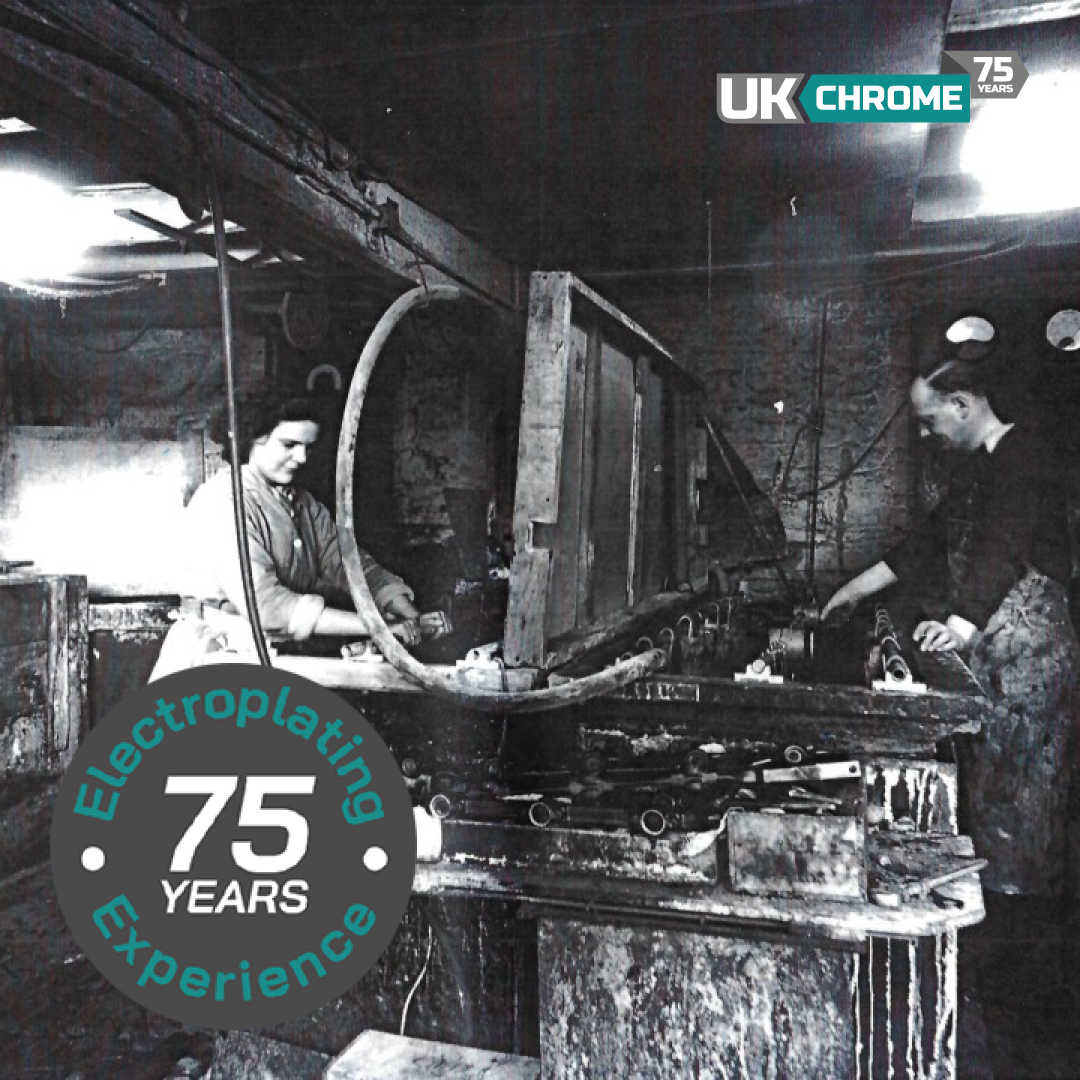 Doing what we do best for 75 years 📆 

Starting off in a small building in 1948 as R.Wilson & Co. Ltd, we’re now the UK’s leading electroplating company. 

Find out more about us at: bit.ly/439V1jW  

#UKChrome #Electroplating #75Years #EngineeringUK #UKManufacturing