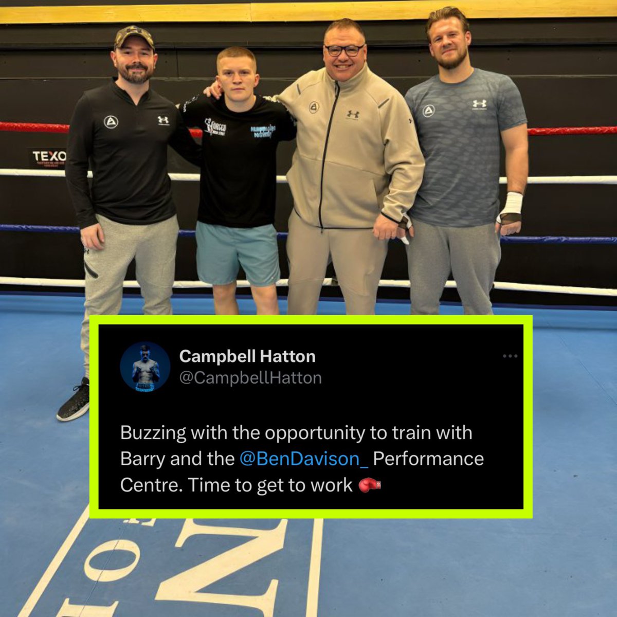 Campbell Hatton has confirmed that Ben Davidson is his new trainer. #fightclub247 #boxing #fighter #champion #forthefans