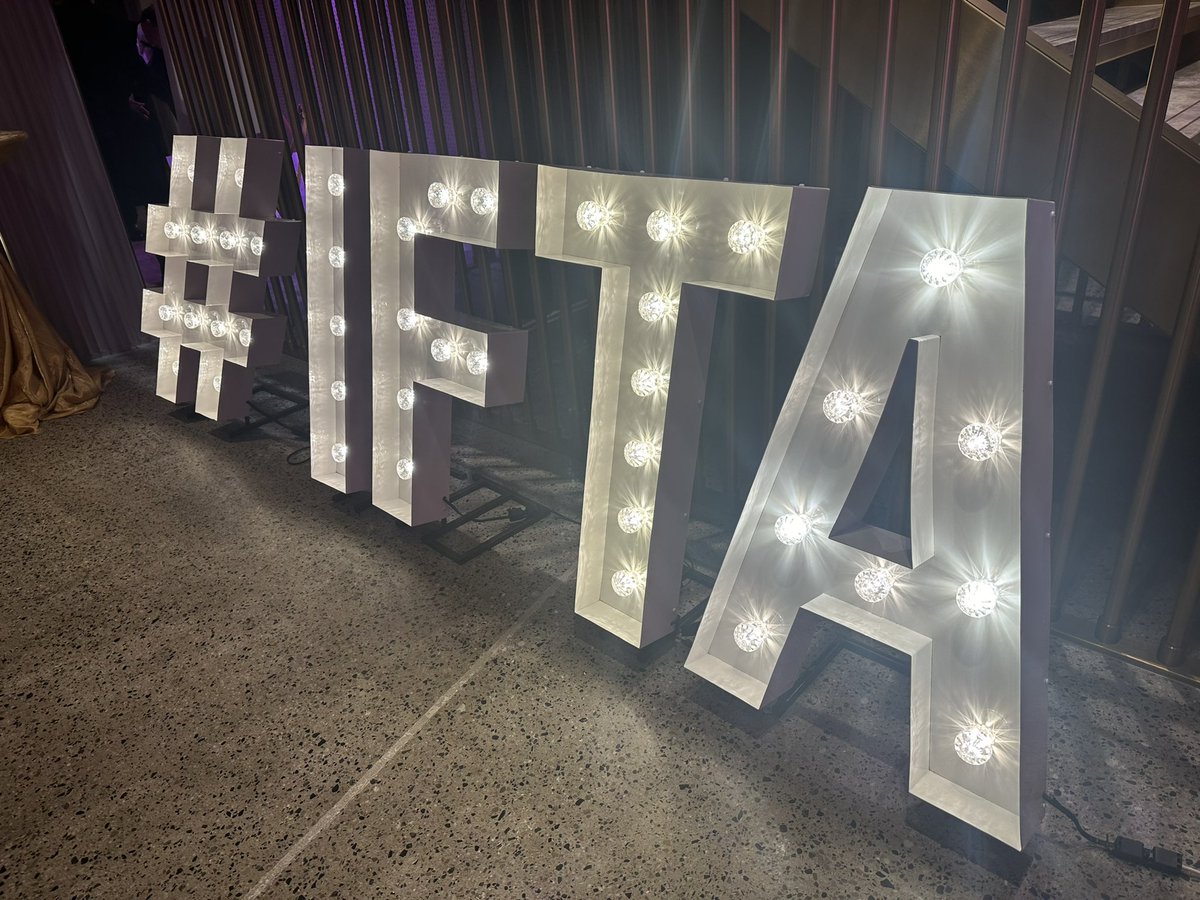 Great night @IFTA on Saturday. Congrats to all the winners and nominees. Irish Arts 🔥 #IFTA