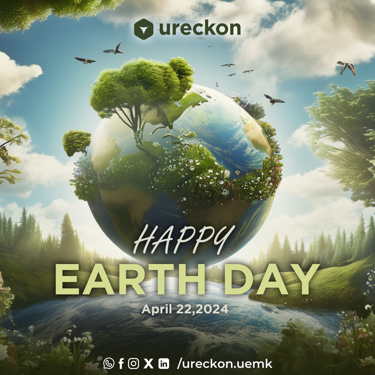Humankind is standing on the precipice of it's greatest existential threat. Years of exploiting nature has disrupted our ecosystem. Earth Day serves as a reminder of our collective responsibility towards the protection and preservation of our environment. #EarthDay2024