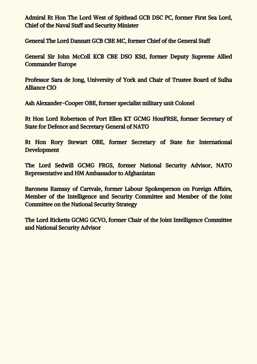 Lord Des Browne's amdt to the Rwanda Bill will exempt those who served with our Armed Forces from being sent to Rwanda. The Afghans who served shoulder to shoulder with us deserve our respect and gratitude. Don't just take my word for it👇🏼