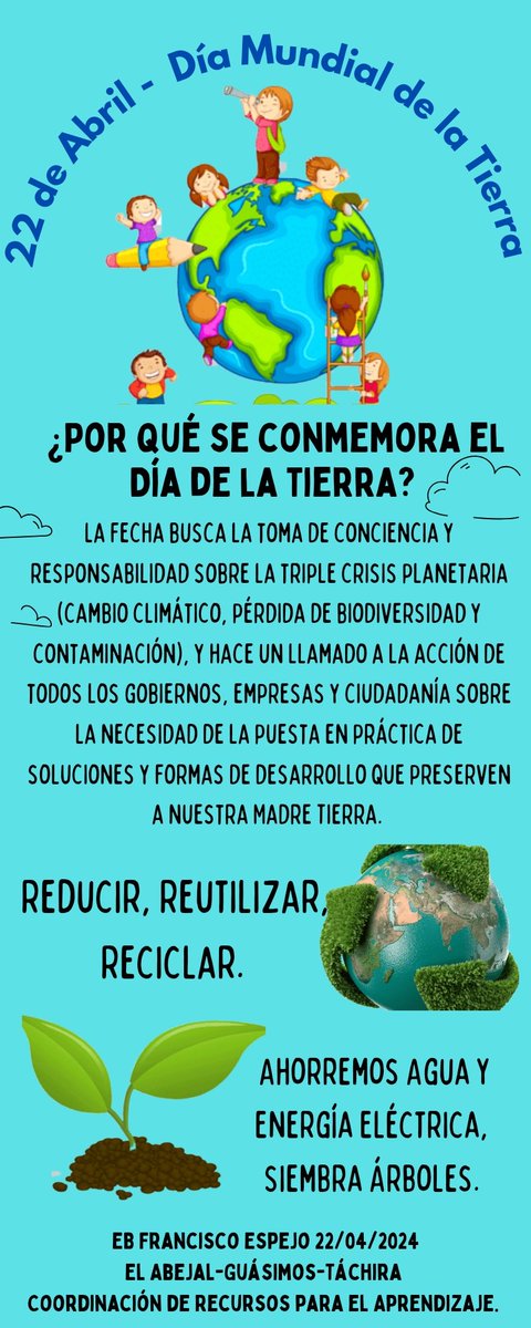 ¡Efemérides al día! En <a href="/EBAbejal/">EB EL ABEJAL</a> Municipio <a href="/GuasimosCra/">Guásimos CRA</a> Estado <a href="/CDCETachira/">CDCE Táchira</a> <a href="/Crazet2011/">Crazet2011</a> <a href="/Berzabethg1/">Berzabethgandicaoficial</a> <a href="/Danielcustodio3/">Daniel Custodio</a> @MPPEDUCACION