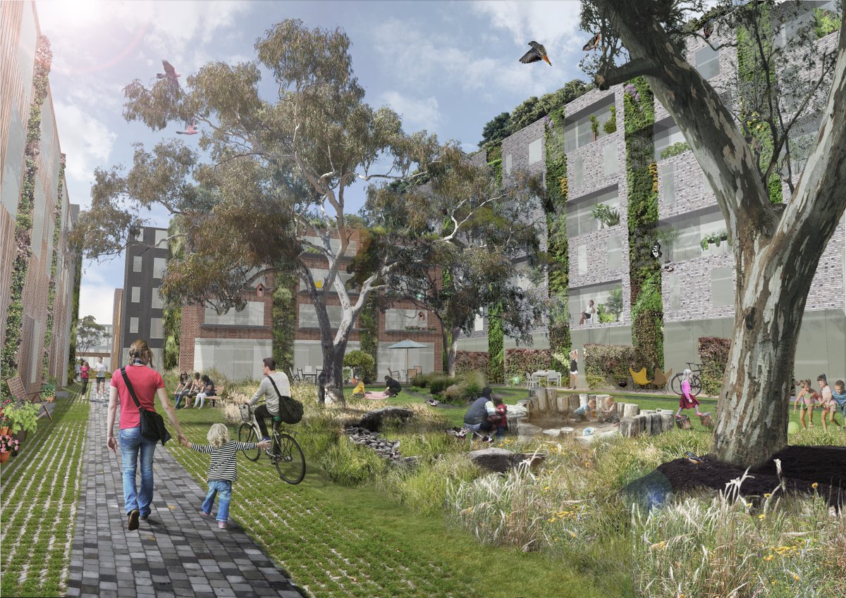 When we could fit more people in per hectare with nature-friendly sustainable mid-rise... why don't we do this Australia? @Biodivcouncil @ICON_Science