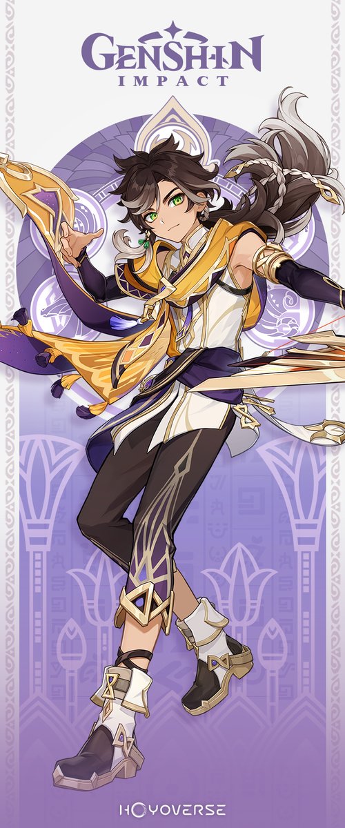 'You shall have the dexterity of the fox and the agility of the flying serpent. The wisdom of Hermanubis shall also bestow its favor upon you. Your name shall be #Sethos.' #GenshinImpact — A divination from a Priest during a name-giving ceremony ◆ Name: Sethos ◆ Title: