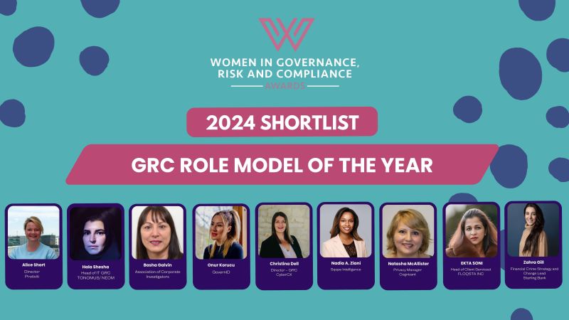 SqopeIntel's tweet photo. Along with @Miriam411 joining the @GRCWomen Awards again this year as a judge, our very own Ilana Krancenblum was shortlisted for CEO of the Year award and Director of the UK &amp; Channel Islands Nadia A. Ziani was similarly shortlisted for GRC Role Model of the Year. Well deserved! https://t.co/aO65VHS3fm