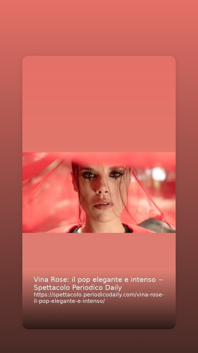 spettacolo.periodicodaily.com/vina-rose-il-p…

#press #sweetdenial #eurovision