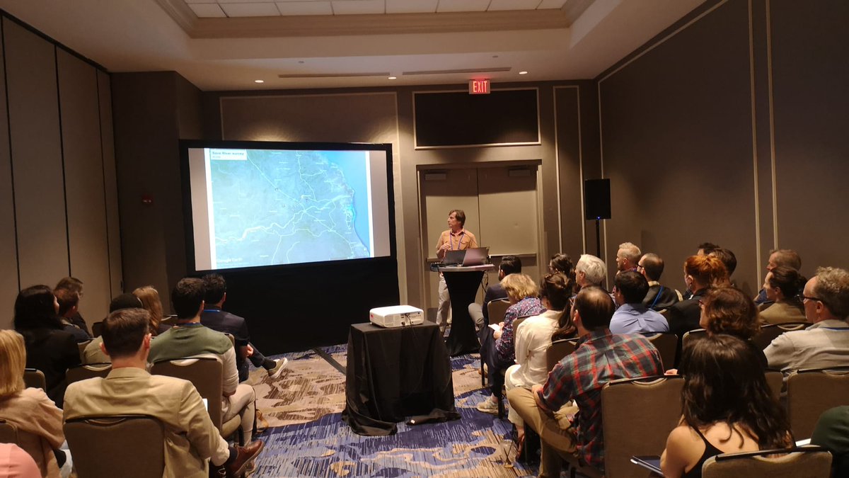 DISPERSALS Project was at the Society for American Archaeology (SAA) Annual Meeting in New Orleans! Jonathan Haws presented the exciting fieldwork results from 2023 🌍 #Archaeology #Research #DISPERSALS #SAA #SAA2024NOLA #ERCresearch