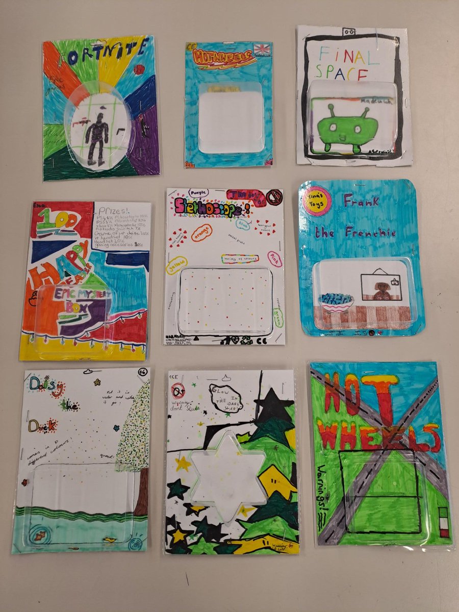 Some of the Y7 Technology students have been designing and making blister packs using the vacuum former. Here are some of the fantastic blister packs they have made!