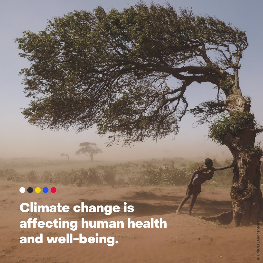 Climate change is affecting the foundations of human health and well-being. It represents a profound threat to the Global Goals of defeating HIV, TB and malaria, saving lives and building a healthier, safer, and equitable world for all. #EarthDay