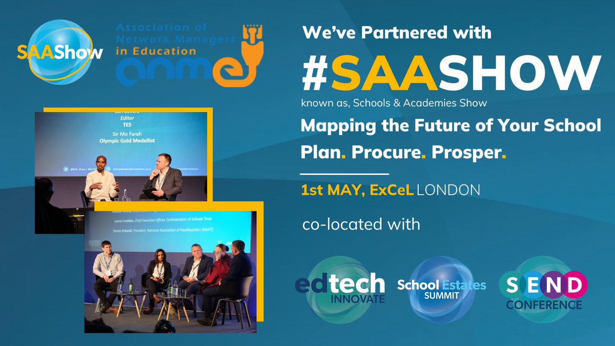 🎉 Excited to announce the #ANME will be at the Schools & Academies Show on May 1st! Join us at Stand K23 for a transformative experience. Discover how we're supporting the future of EdTech. Don't miss out! 🌟 #SAASHOW #EdTech 🔗 hubs.la/Q02qLDx40?utm_…