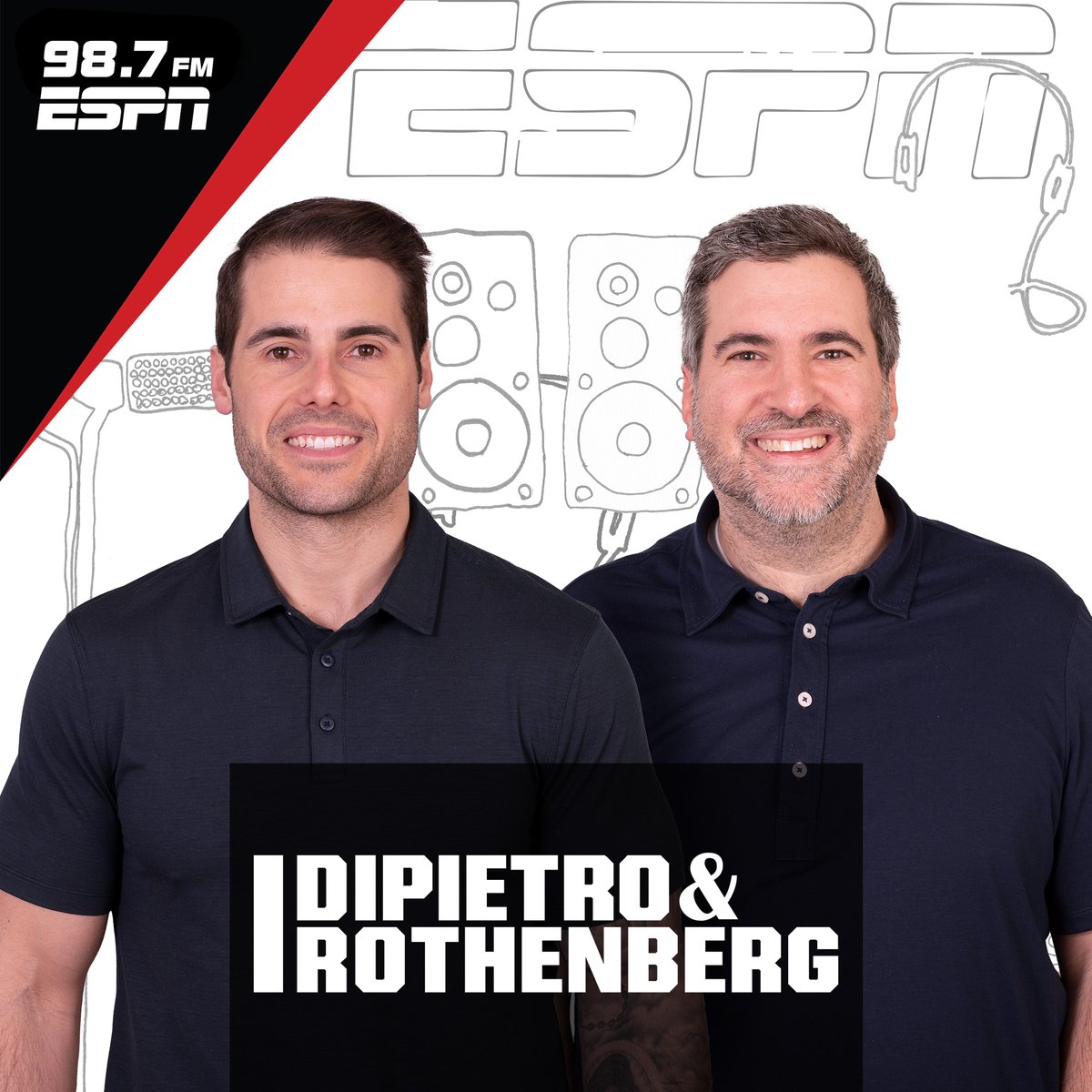 SHOW TIME! @HDumpty39 & @RothenbergESPN are on the air. The #Knicks & #Rangers both take Game 1! Plus, it's #NFLDraft week! What will the #Giants & #Jets ultimately do? Listen on @ESPNNY98_7FM, the ESPN New York app or bit.ly/ListenESPNNY.