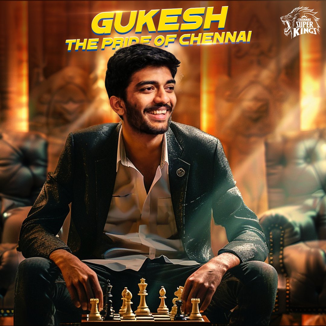 Congrats Gukesh on becoming the youngest ever to win the prestigious #FIDECandidates tournament! 💛🏆 @DGukesh