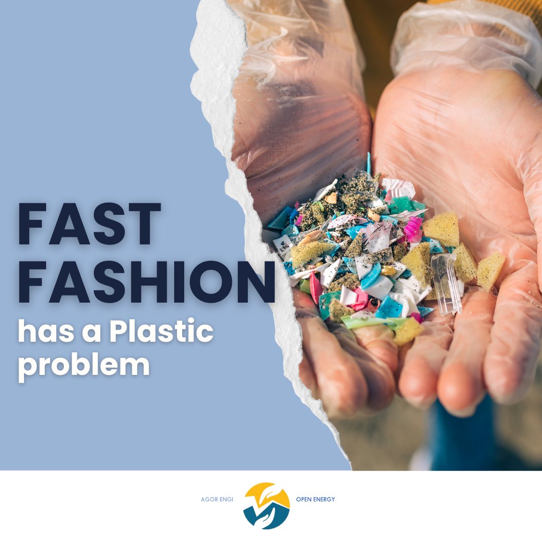 OpenEnergyNew's tweet photo. Happy #EarthDay2024 
This years theme is Planet vs Plastic. We're highlighting the plastic problem in the #fastfashion industry. Make sure to ask yourself the questions on slide 4 before buying a new item of clothing ♻️

#plasticpollution #slowfashion https://t.co/G586vZkeuQ
