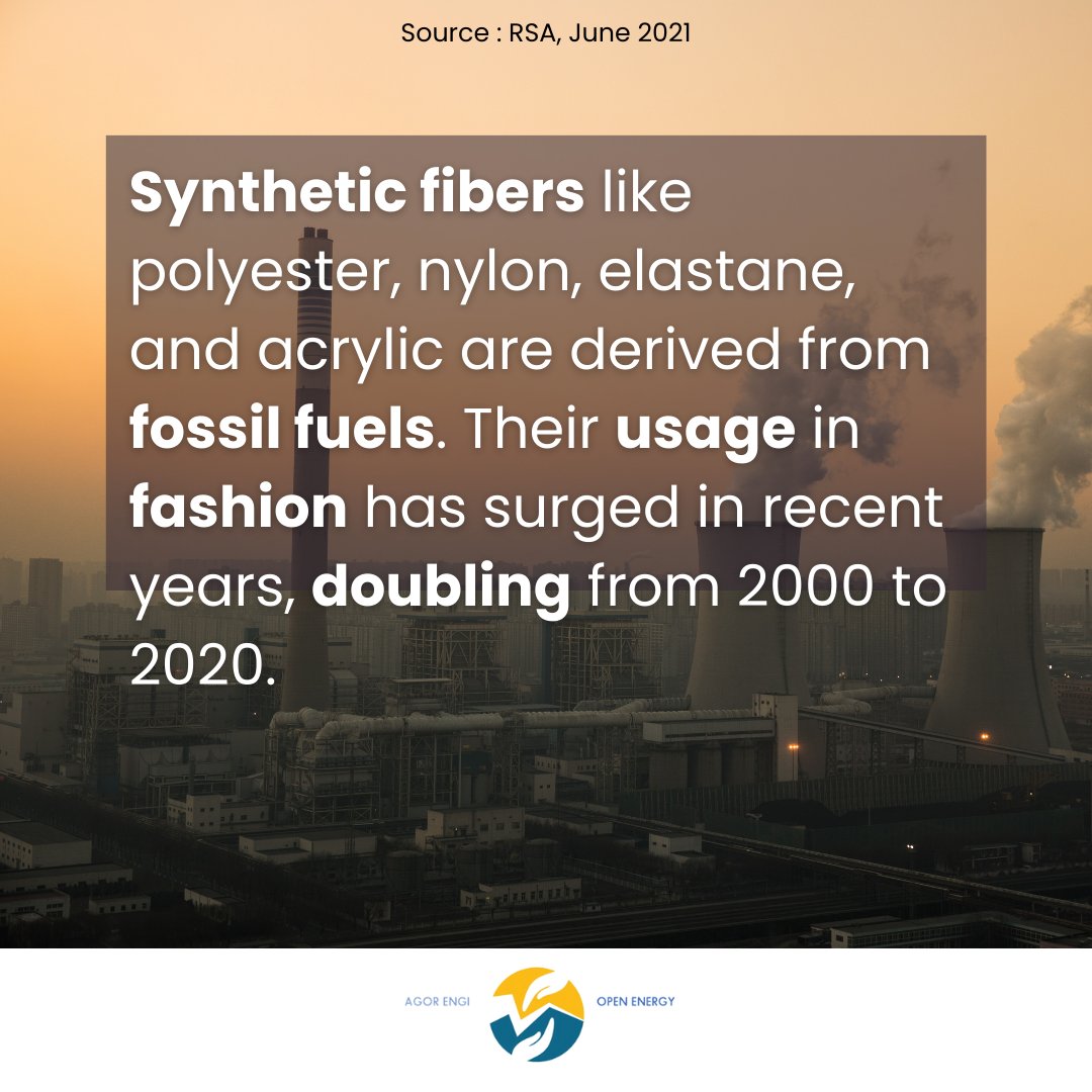 OpenEnergyNew's tweet photo. Happy #EarthDay2024 
This years theme is Planet vs Plastic. We're highlighting the plastic problem in the #fastfashion industry. Make sure to ask yourself the questions on slide 4 before buying a new item of clothing ♻️

#plasticpollution #slowfashion https://t.co/G586vZkeuQ