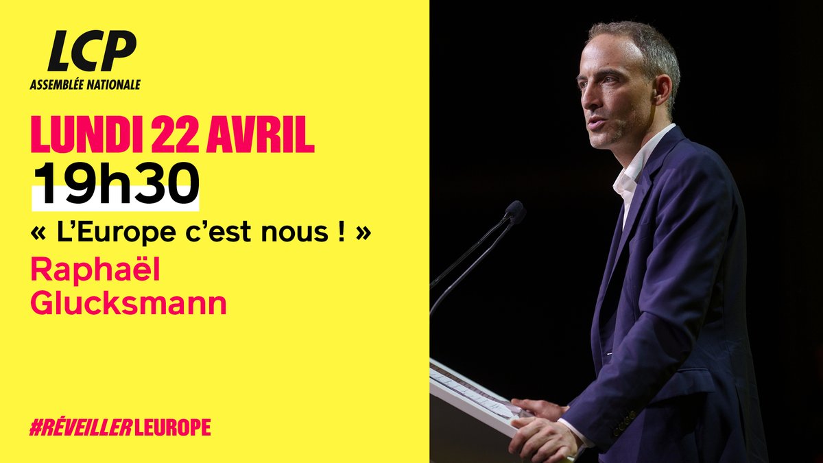 🎙️ Ce soir à 19h30, @rglucks1 sera l'invité de @boucherbrigit dans « L'Europe c'est nous ! » sur @LCP 🔴 Pour suivre l'émission en direct : lcp.fr/direct-lcp-5434 #RéveillerLEurope