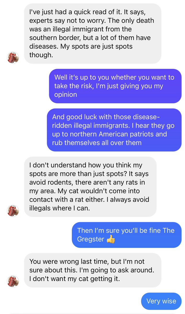 deathtospinach's tweet image. Twitter friends, please join me in prayer for long-term sex pest Greg, who I have just diagnosed with bubonic plague

🙏