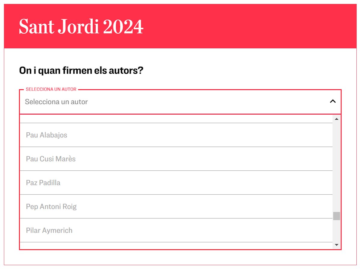 Només una cosa em podia fer més feliç que aparèixer al costat de @paucusi a la web de l'Ara que informa on signarà cada autor demà: que qui ho impedís fos ni més ni menys que Paz Padilla. Molt content.