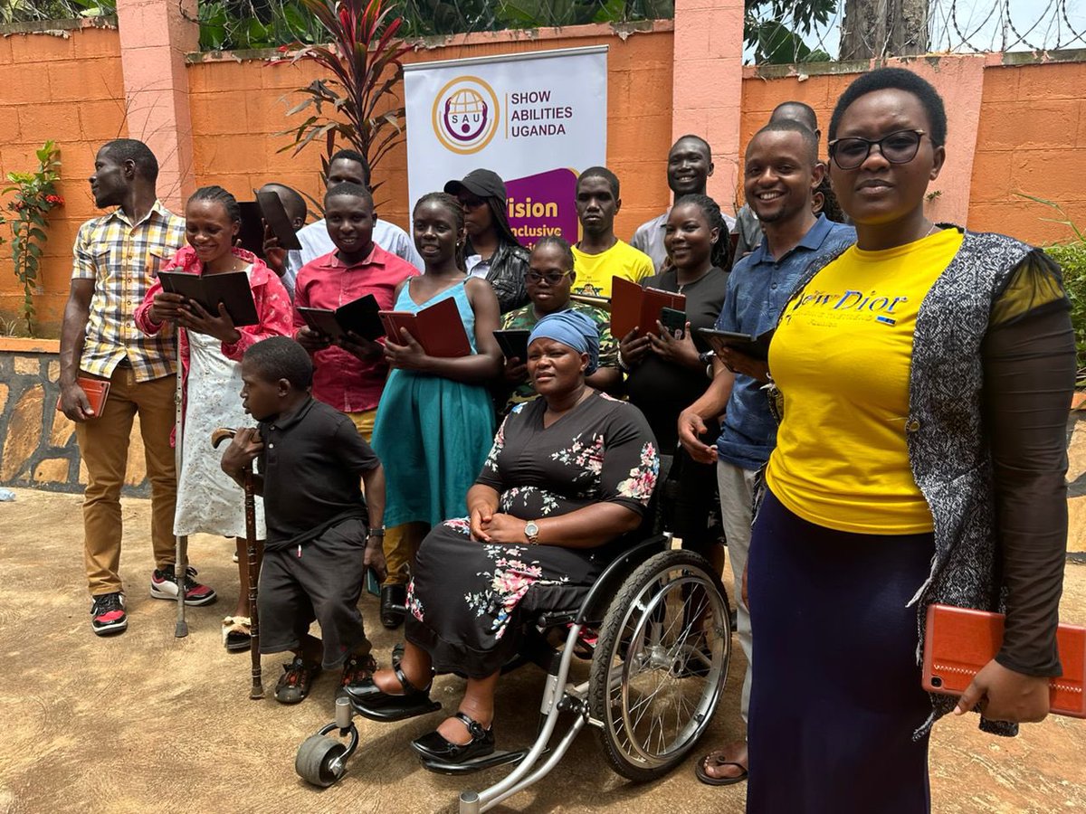 On April 20th, Show Abilities Uganda took young people with disabilities under the #FairChance project via skills in basic photography, video shooting & basic digital skills As YWDs, we have alot of potential. Thank you @ShowAbilitiesUg @NCPDug #BetterTogether