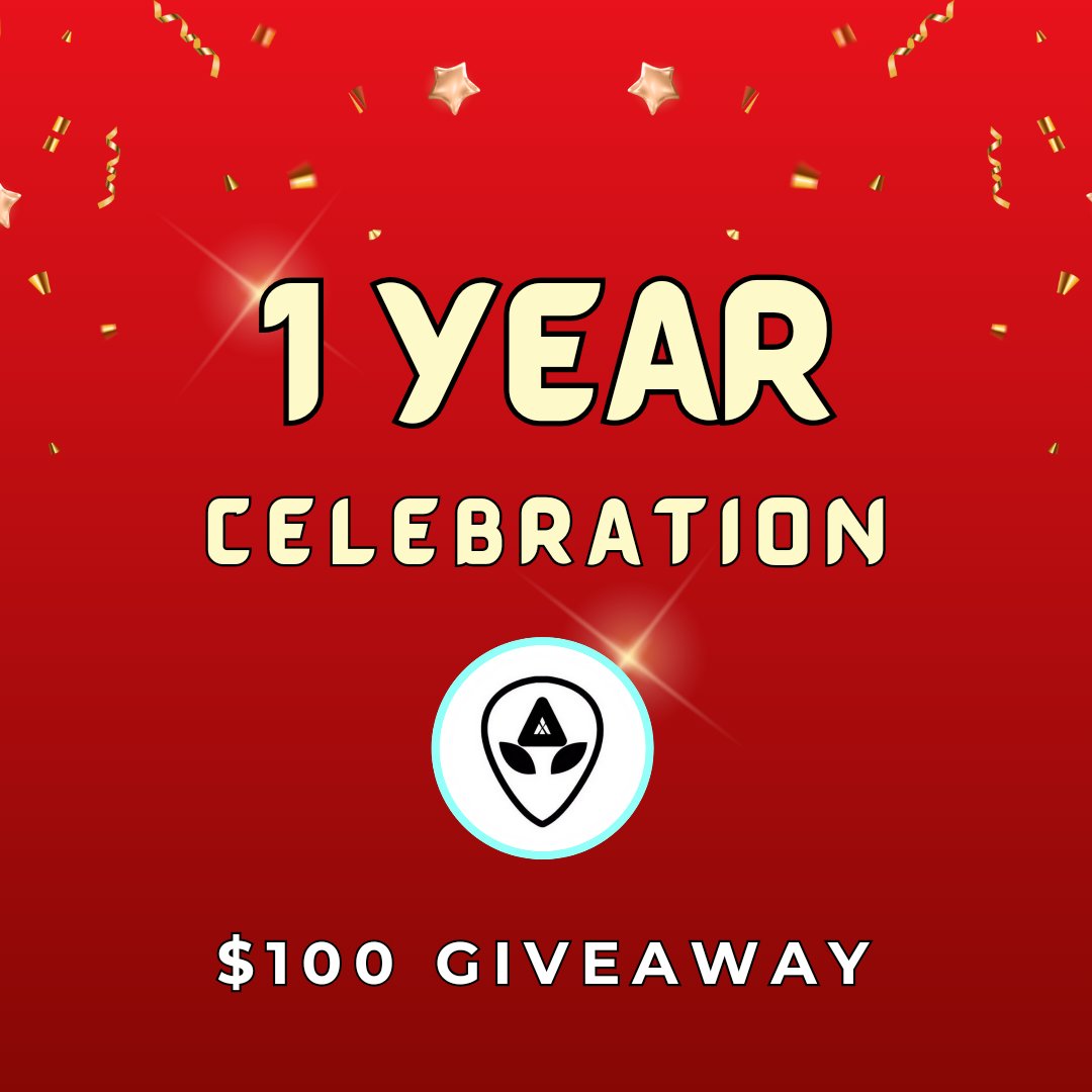 1 Year Celebration $100 USDT Giveaway.

Drop Your Binance UID 🧌

#Alienxi 🏇