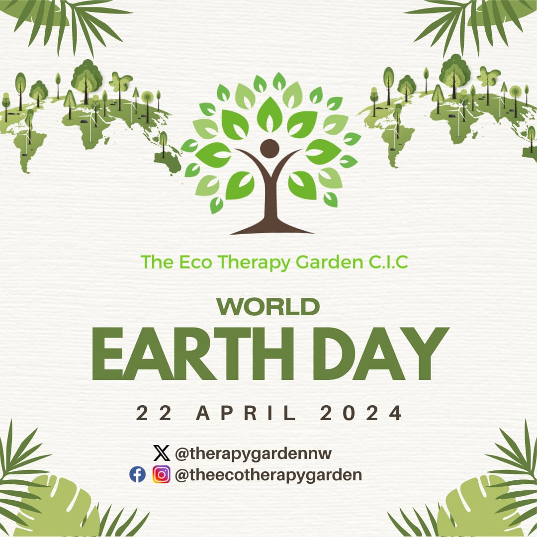 The Eco Therapy Garden treats every day as #WorldEarthDay. Planting, growing, protecting, recycling and making an enviroment that our community and wildlife will benefit 
#ecotherapy #wildlife #climateaction #knowsley #worldearthday2024 #reusereducerecycle #renew