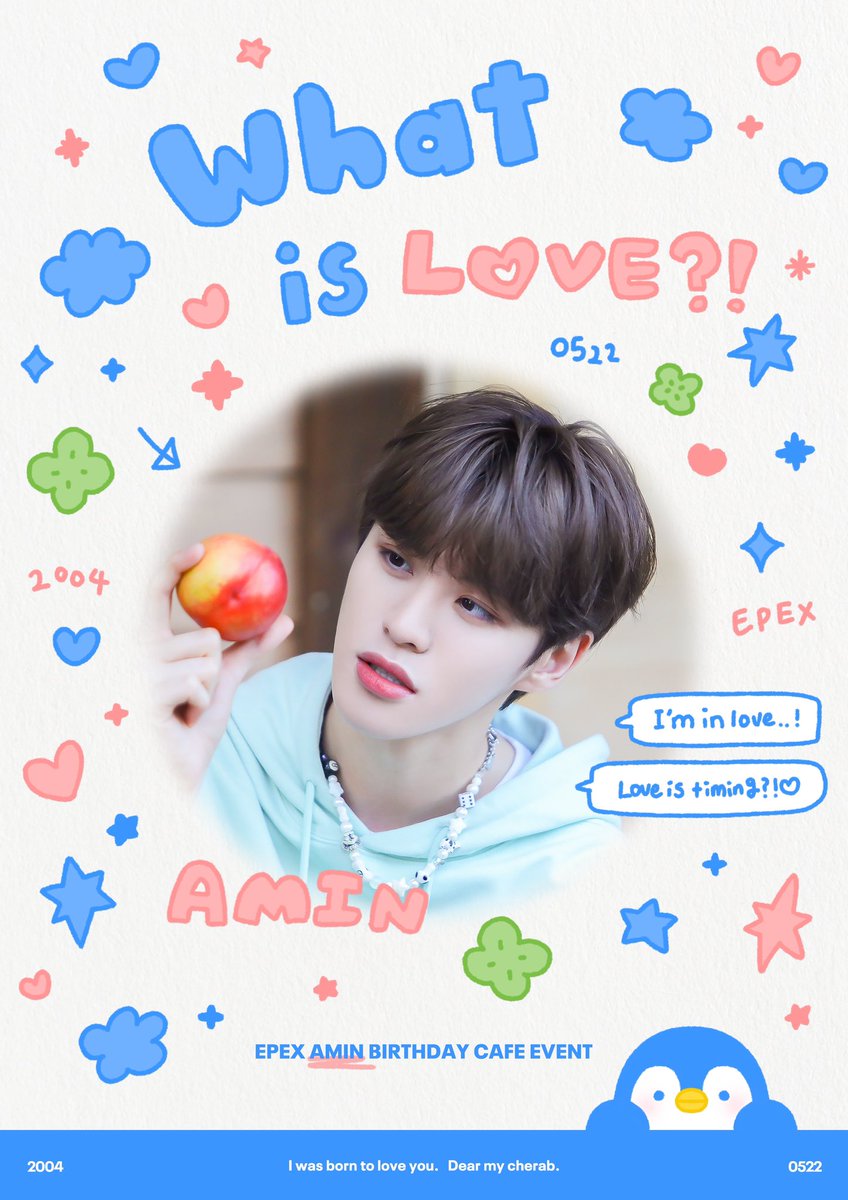 iminluvpy's tweet photo.  ︎︎

➹ 𝙒𝙝𝙖𝙩 𝙞𝙨 𝙇ෆ𝙫𝙚 ?!

 ︎︎ ︎︎ ︎︎ᴀᴍɪɴ ʙɪʀʜᴅᴀʏ ᴄᴀғᴇ ᴇᴠᴇɴᴛ

사랑하는 천사 #아민 이의 생일을 맞이하여
  생일카페 이벤트를 진행합니다 ෆ

ꯁꯧ 24.05.21 - 05.22
ꯁꯧ 카페 플로이드 

#아민이와_함께_해운을_받자 #ㅇㅁㅅㄹㅎ♥
#EPEX #이펙스 #AMIN https://t.co/w0WF3HASCQ