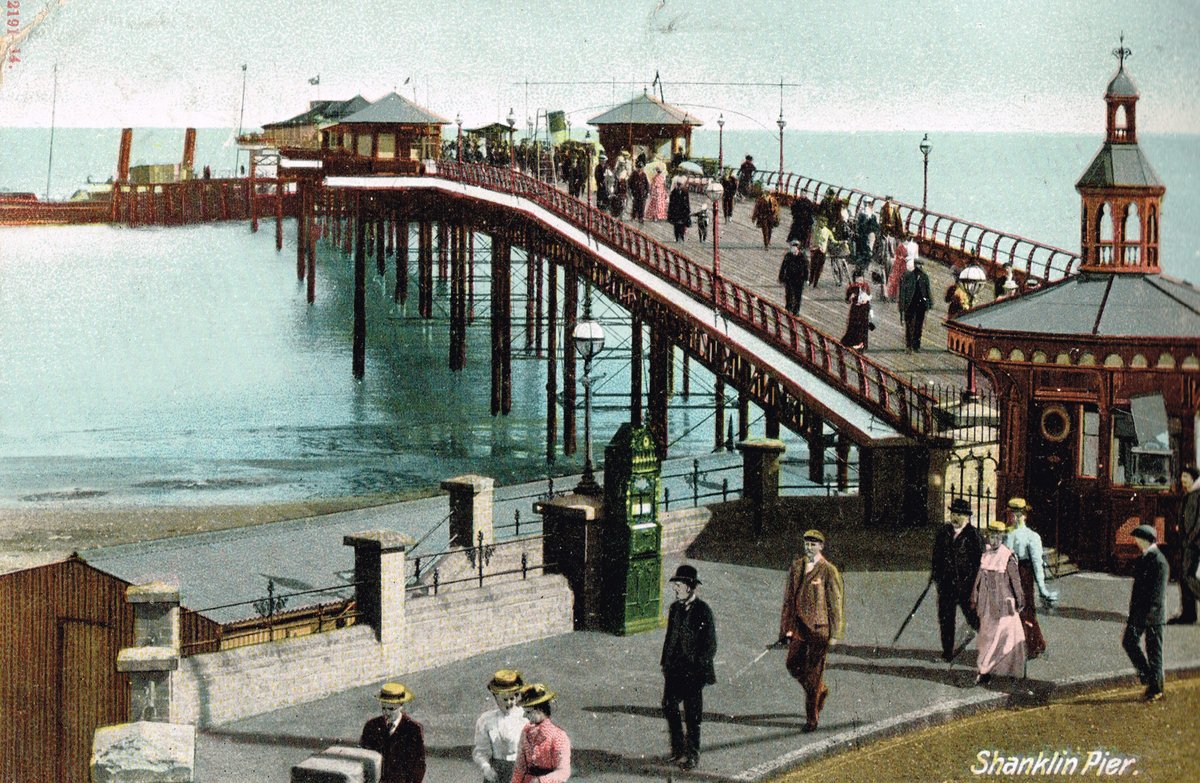 A trip to the Isle of Wight in this Edwardian seaside postcard.