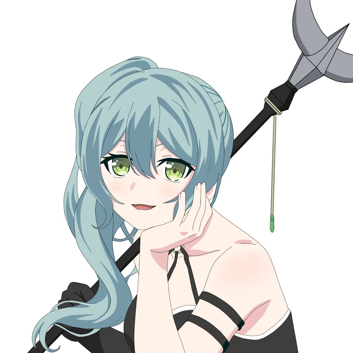 ShiroYu26's tweet photo. Hikawa Sayo x Übel

#bandoriart #hikawasayo #übel https://t.co/WKUs94MQQ0