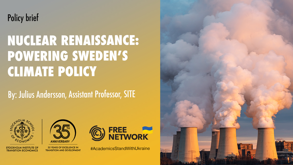 Is expanding #nuclearenergy an effective way to meet 🇸🇪’s 2045 net-zero emissions goal? @JuIiusAndersson compares this plan to France's 1970s nuclear boom but highlights key differences. Is 🇸🇪's nuclear ambition a step forward or a costly detour? ⤵️🔎 hhs.se/en/research/in…