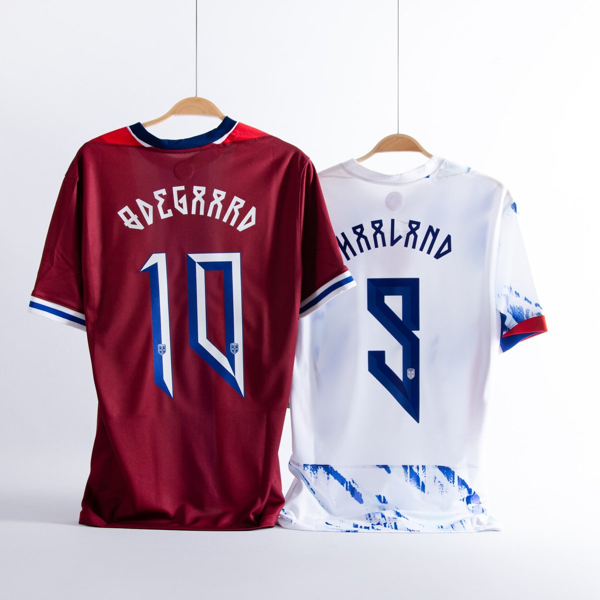 Hot off the press 🗜️ Odegaard or Haaland. How are you doing it? Shop the new Norway shirt and official player printing here 👇 subsidesports.com/uk/latest-foot…