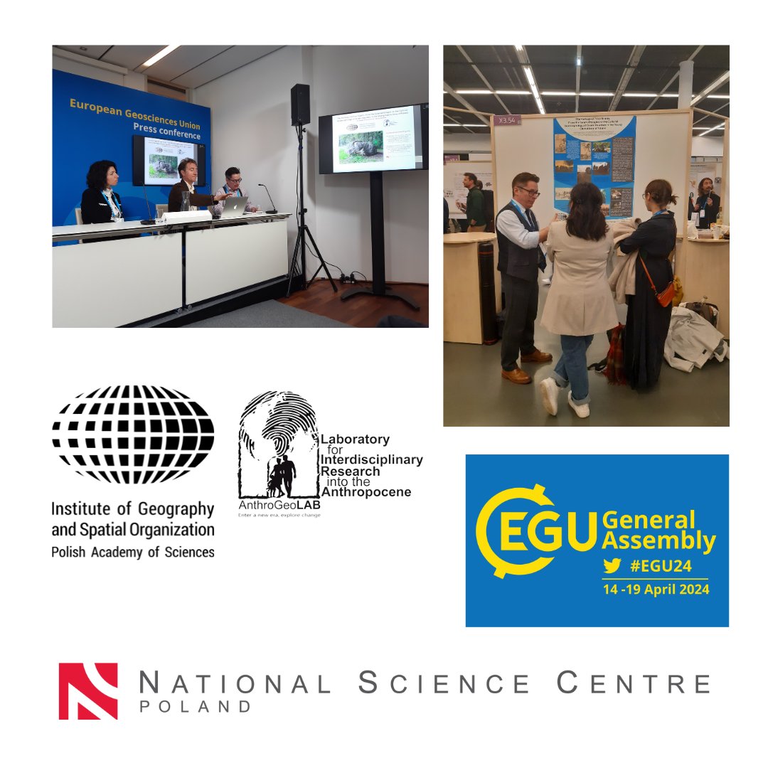 #EGU2024 The General Assembly is over.  I presented the results of the @NCN_PL-funded #erraGiants grant. It was a good visit. Looking forward to the next #EGU Assembly. 
@igsopas
@AnthroGeoLAB
#geoheritage
#geomythology