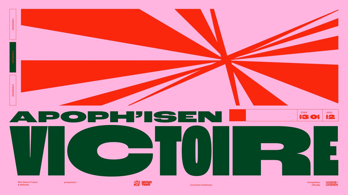 Un gros bravo à l'équipe <a href="/apophisen/">Apoph'ISEN</a> qui a remporté hier la première place du #NexusTour en Division 2 ! 👏