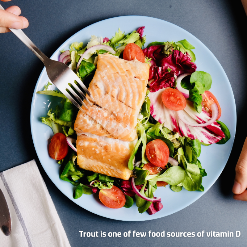 british_trout's tweet photo. Did you know that #trout is one of few food sources of #VitaminD? Just 1 portion contains almost twice the recommended daily amount!
Check out delicious trout recipes on our website to boost your intake of this essential vitamin for strong bones πππ¦΄
#oilyfish #trout #diet