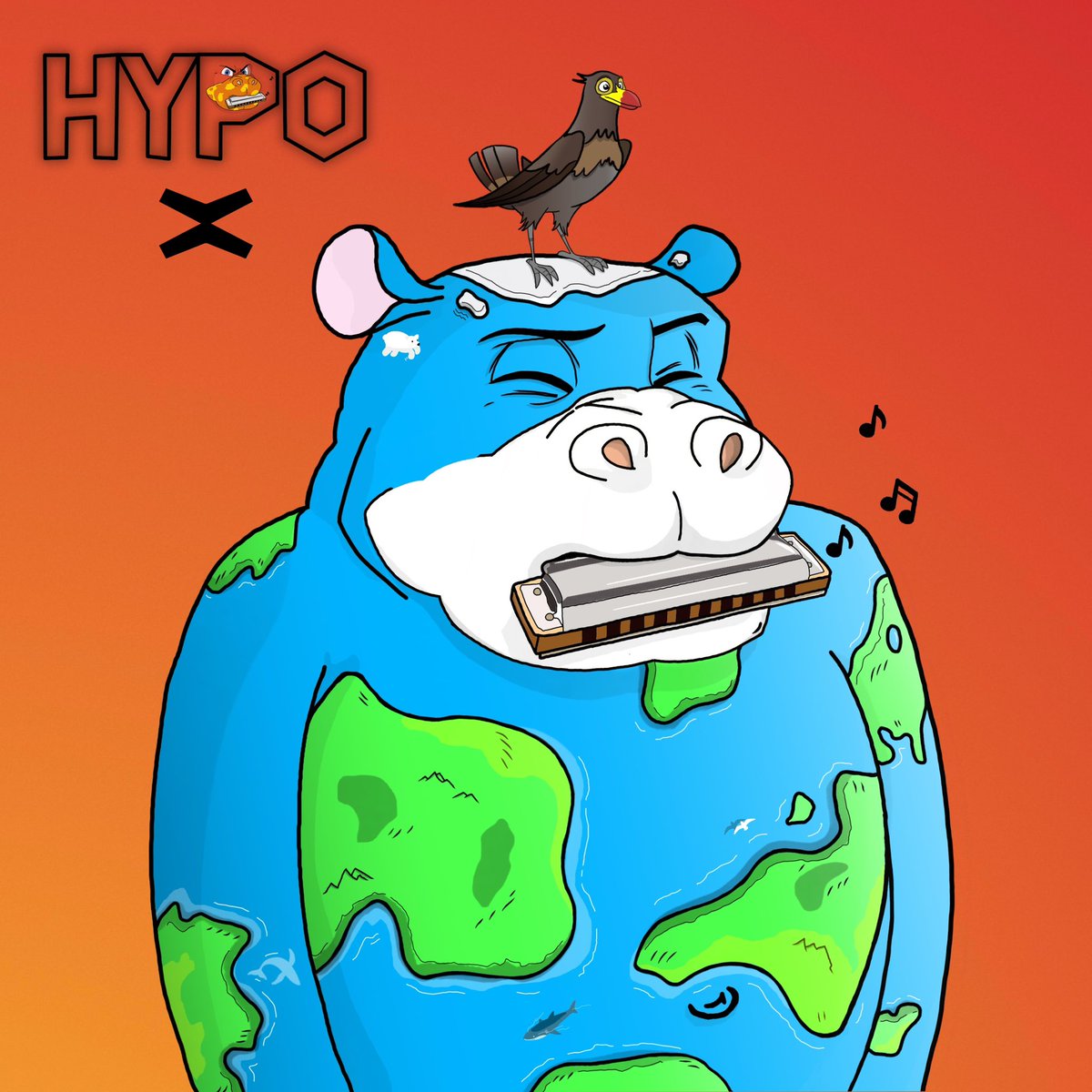 Happy Earth Day 🌎 🌱 

Hypo is in final state 🦛 

We are proud to be on #MultiversX , respecting the earth, being Carbon Negative and protecting environment.

Follow @HYPO_Art & don’t miss anything of the next funky original handmade art 🖼️ 

#PachaMama