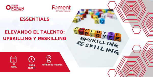 🌟 ¡Prepárate para el futuro del trabajo con nosotros! 📅 Únete a nuestra jornada de Essentials donde hablaremos sobre la importancia del #upskilling, #reskilling y la movilidad interna. Descubre cómo estas estrategias pueden beneficiar tanto a los empleados como a las…