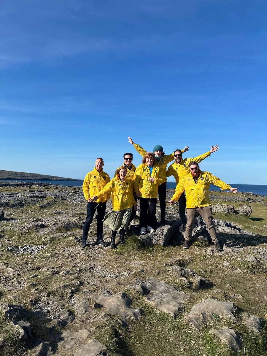 The #WholeWildWorld Bus Tour has made it to the Cliffs Of Moher! 🚌