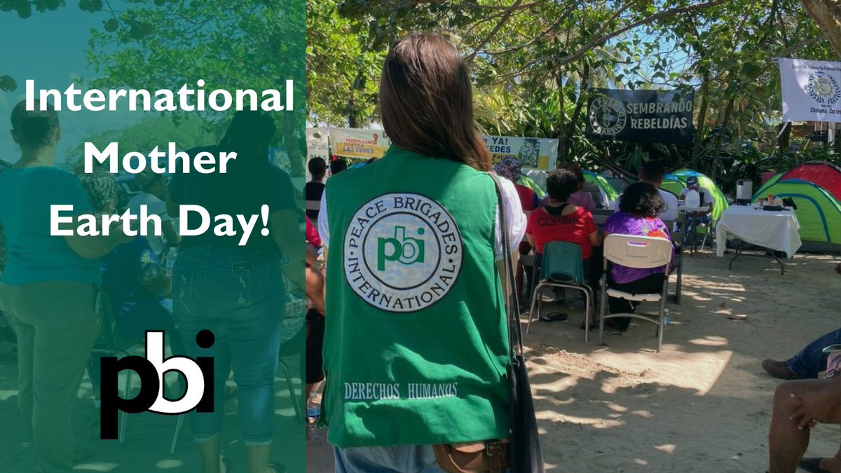 🌎It’s #EarthDay! Take a moment to appreciate all things Mother Nature today 🌿Earth Day also serves as a reminder of our collective responsibility to safeguard the planet for future generations 🐞Frontline defenders do this daily, read more here: bit.ly/3w2v7UJ