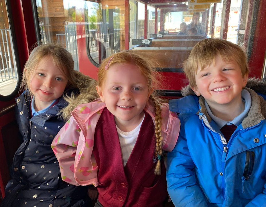 whitchurchprm's tweet image. RTM thoroughly enjoyed their trip to Cefn Mably Farm Park, in support of this term&apos;s Inquiry.  We learnt how to handle and feed some of the animals and took a train ride around the farm.  #WPSRec