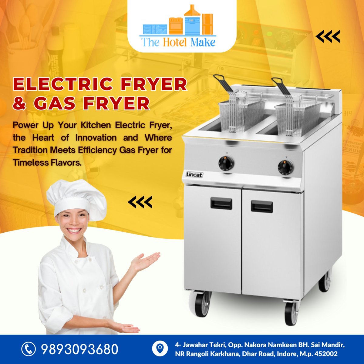 Experience culinary innovation at The Hotel with our electric and gas fryers.
#FryerMagic #CulinaryExcellence #ElectricFryer #GasFryer
.
.
#FryerMagic #CulinaryExcellence #ElectricFryer #GasFryer #FoodieDelight #KitchenInnovation #ChefLife #TasteTheDifference #GourmetDelights