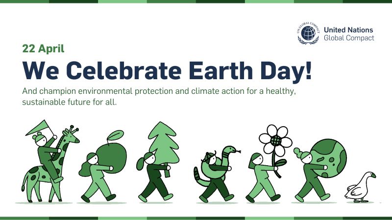 Today, we recognise the urgent need for climate action. By investing in climate-positive innovations, businesses can combat climate change, reduce operations costs and access new markets.

Learn more about climate actions your company can take globalcompactsa.org.za

#EarthDay