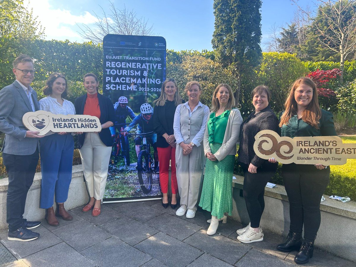 Starting now! @Failte_Ireland EU JTF 🇪🇺🇮🇪 Tourism Learning Network Programme kick-off event is taking place in Tullamore today. The Network helps #SMEs #SocialEnterprise #notforprofit develop tourism capability in the Midlands 
#accessibility #inclusive #businessgrowth #digital