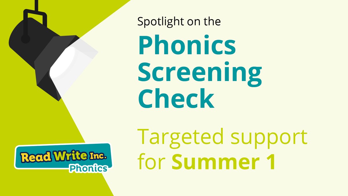 RuthMiskinEdu's tweet photo. Don't miss seeing Gareth's PSC top tips for Summer 1 - we're here to help our #readwriteinc schools as the PSC gets closer. 

Find out more: https://t.co/9JVow0wvG7 https://t.co/UBTAlXwU9Z