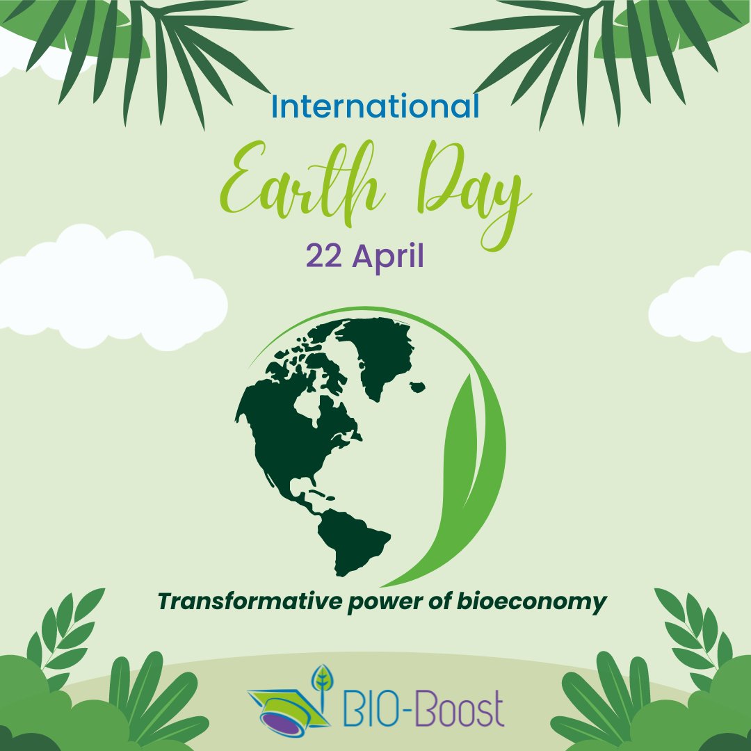 Celebrating Earth Day with the transformative power of #bioeconomy - The #bioeconomy focuses on sustainable solutions across all economic sectors, leveraging #biologicalresources and #innovation!