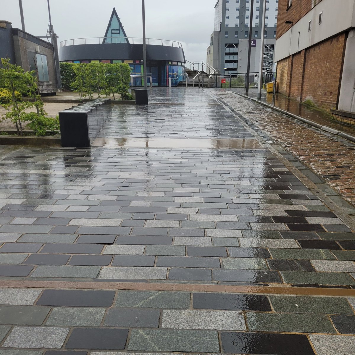 Wet pavements #ScaleLane #Hull #Humber