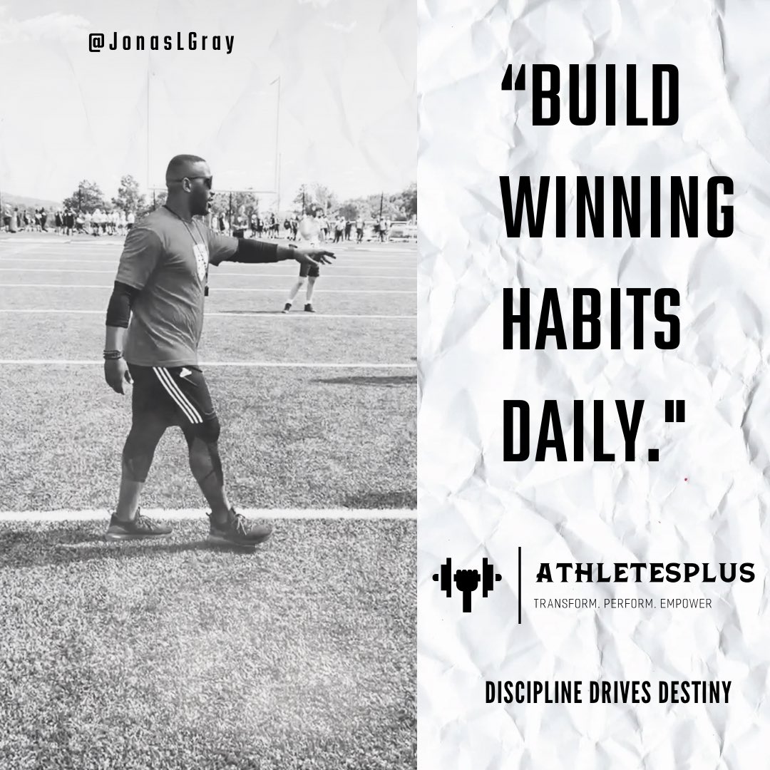 Start Building Your Winning Habits Today! 💪🏾🧱 🚀 #DisciplineDrivesDestiny🥋