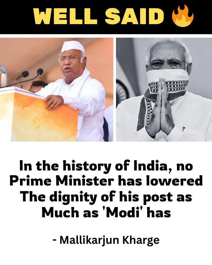 Mr_RGandhi's tweet photo. Well Said 🔥🔥

#मोदी_झूठ_बोलता_है https://t.co/JZ4bWwuPYk